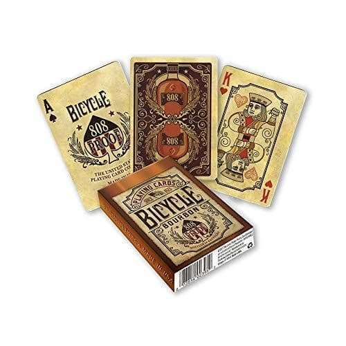 Bicycle Bourbon Playing Cards : 808 Proof