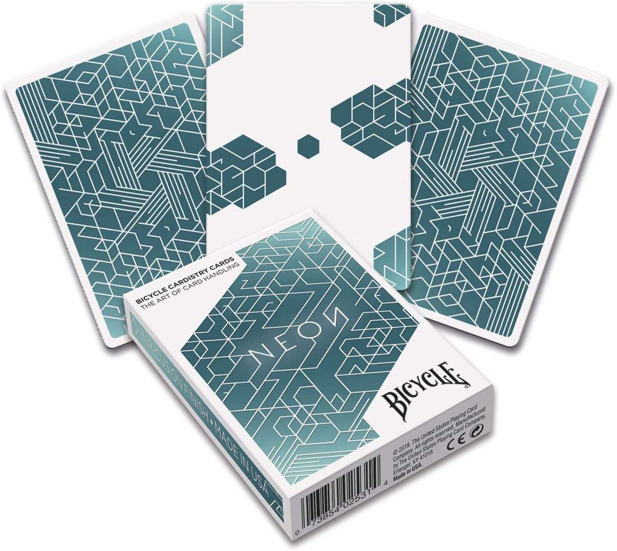 Bicycle Neon cardistry cards