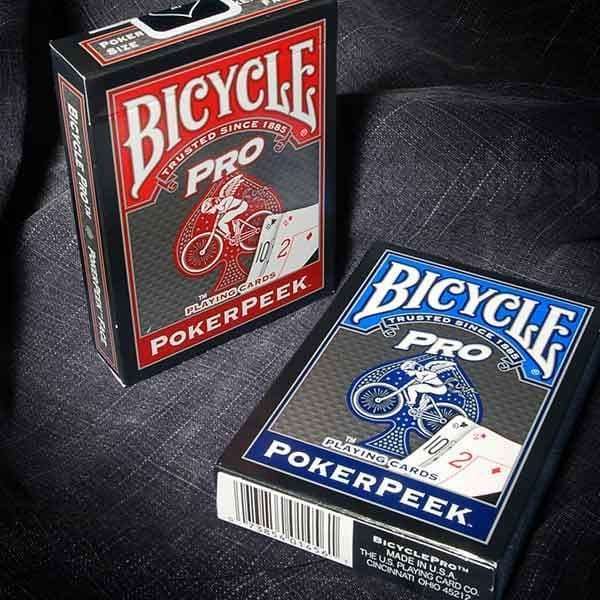 Bicycle poker peek pro