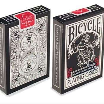 Bicycle Black Tiger Playing Cards