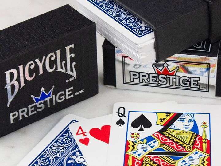 Prestige Dura-Flex Plastic Playing Cards by Bicycle