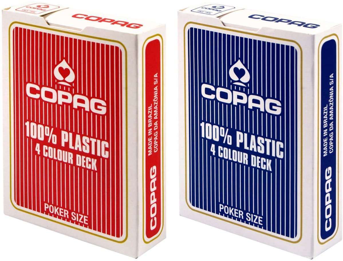 Copag 4 Colour Plastic Playing Cards