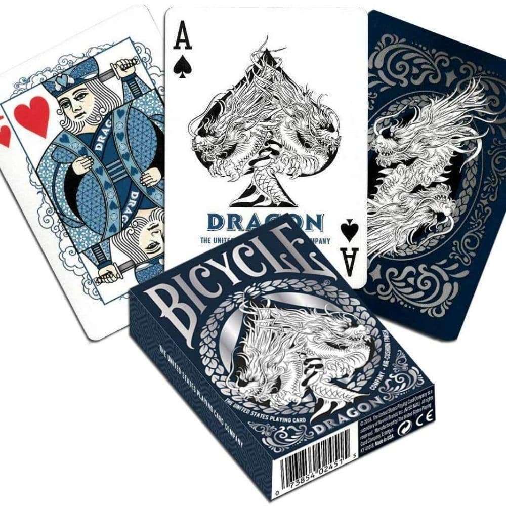 Bicycle dragon playing cards