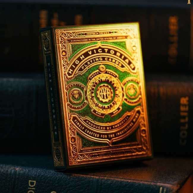 High Victorian playing cards