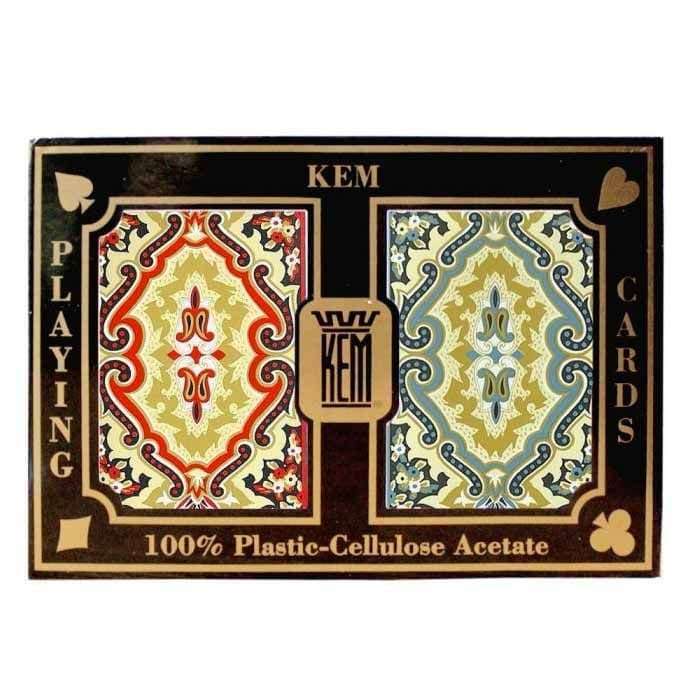 Kem Paisley Plastic Bridge Playing Cards