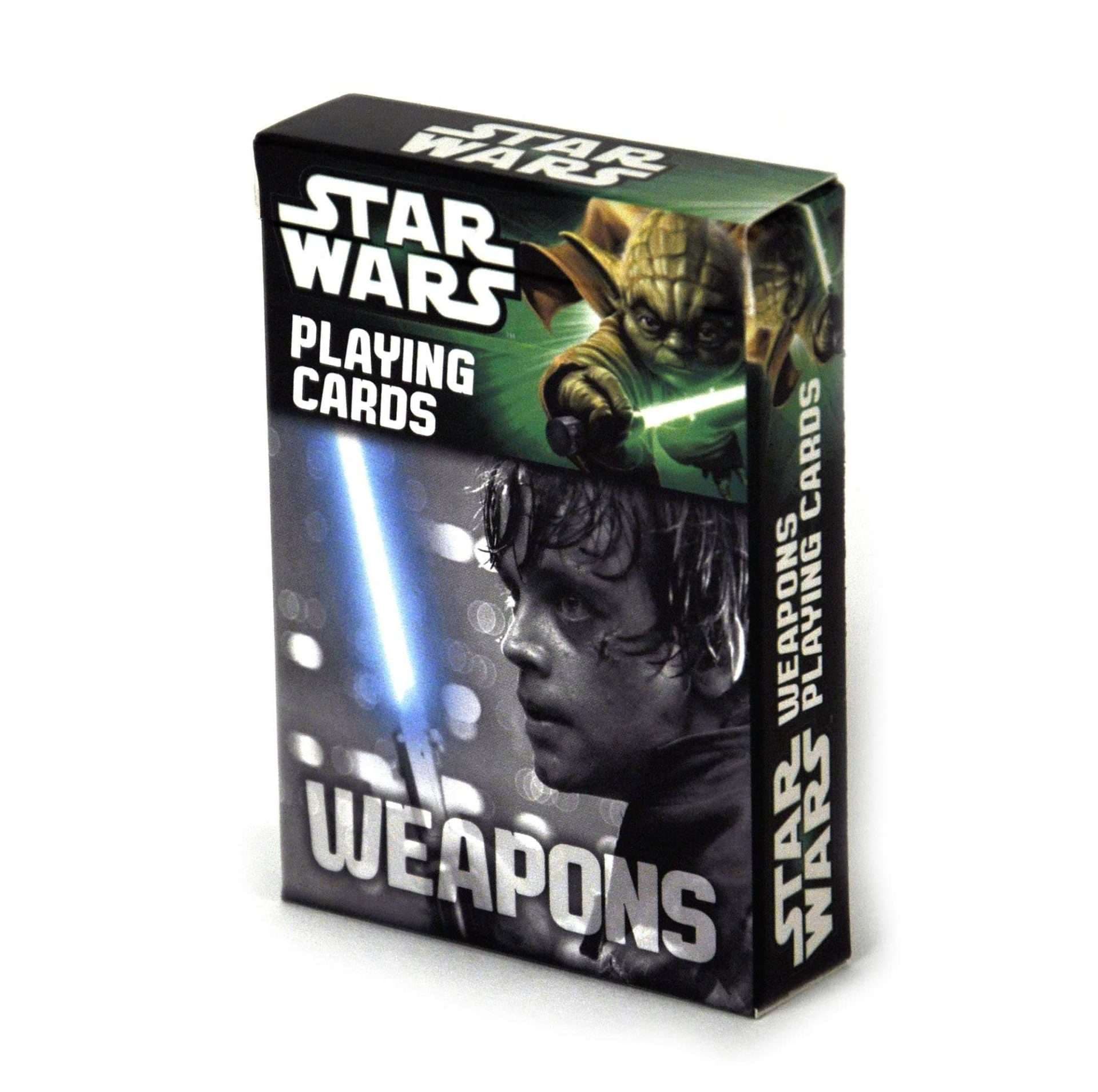 Star Wars Weapons Playing Cards