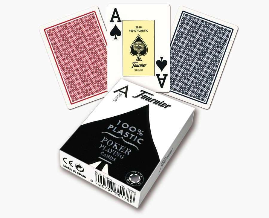 Fournier Titanium Plastic Poker Playing Card