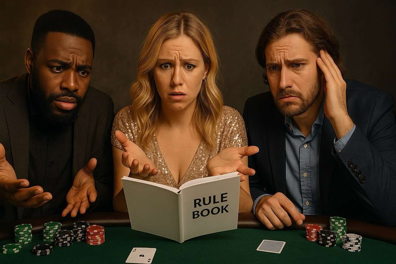 Playing other forms of poker other than Holdem can be really confusing